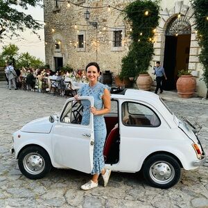 Avara Josephine Blue Eyelet Dress